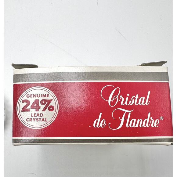 COEUR Crystal Heart‎ Shaped Box 24% Lead Crystal 4” Made In France NEW IN BOX - Picture 7 of 7